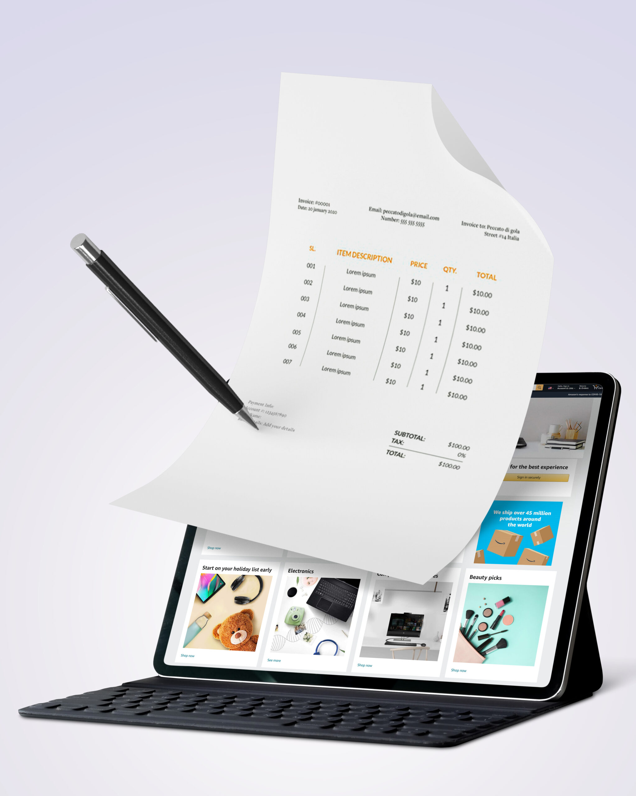 Базовые требования к Invoice - LexLine